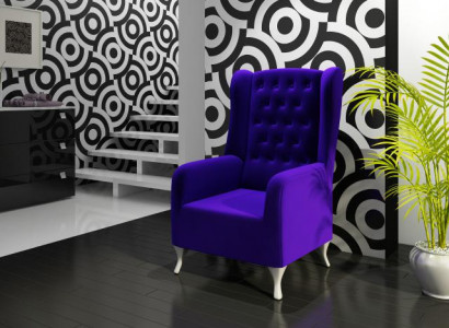 OHRENSESSEN CHESTERFIELD FRÄI FARBWAL DESIGN SAMT - KRISTALLEN COUCH SOFA NEI
