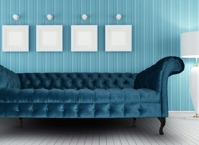 Chesterfield Sofa Polster Designer Canapéë Sofasen Garnitur Textil Stoff Textil 15