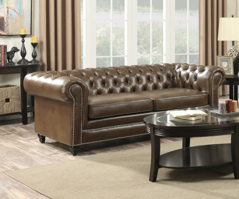 Chesterfield Sofa 3-Sëtz Polster Designer Canapéë Sofae Garnitur SL Sofa 8 Nei