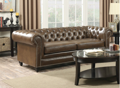Chesterfield Sofa 3-Sëtz Polster Designer Canapéë Sofae Garnitur SL Sofa 8 Nei
