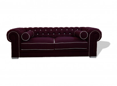 Chesterfield Sofa 3 Sëtz Polster Designer Couchen Sofas Garnitur SL Sofa 20