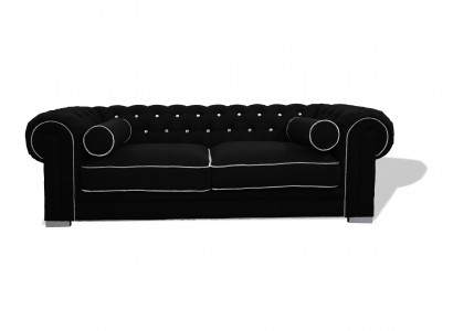 Chesterfield Canapé 3 Sëtz Polster Designer Couchen Sofas Garnitur SL Canapé 23