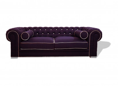 Chesterfield Sofa 3-Sëtz Këssen Designer Couche Sofa Garnitur SL Sofa 27