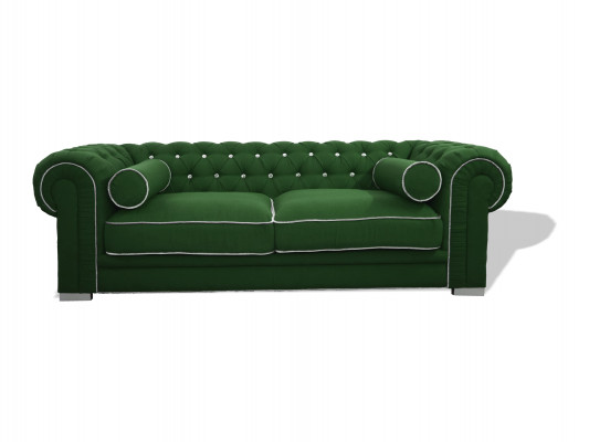 Chesterfield Sofa 3-SITZER Polster Designer Canapéen Sofas Garni SL Sofa 31