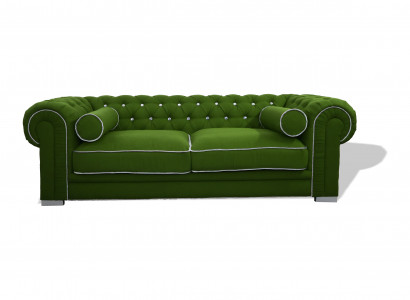 Chesterfield Sofa 3-Sëtz Polster Designer Couchen Sofas Garnitur SL Sofa 32