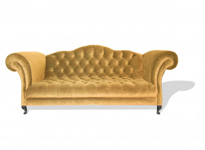 Chesterfield Sofa 3-Sëtzer Polster Designer Couchen Sofasen Garnitur SL Sofa 44
