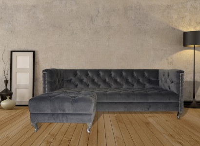 Chesterfield Sofa 3-SËTZZËCH Polsters Designer Couchen Sofas Garnitur SLIII Sofa №3