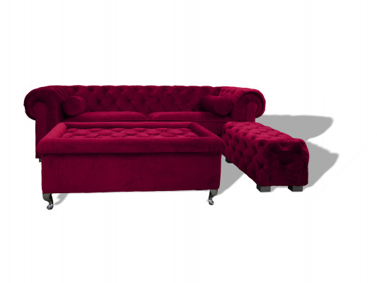 Chesterfield Sofa Polster Designer Canapéë Sofas Garnitur Canapé SLIII Sofa №24