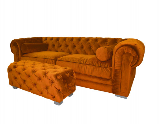 Chesterfield Sofa Polster Designer Canapéë Couchen Garnitur Canapé SLIII Canapé №41
