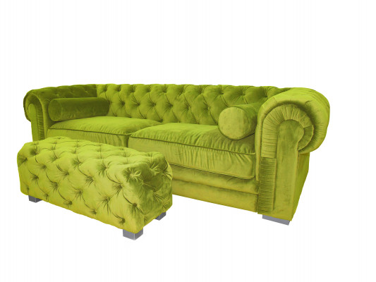 Chesterfield Sofa Këssen Designer Couchen Sofaen Garnitur Canapé SLIII Sofa Nr. 43