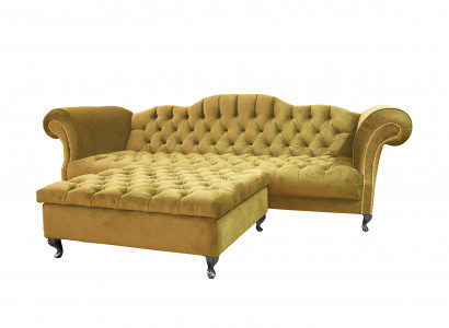 Chesterfield Sofa Polster Designer Canapéën Sofas Garnitur Canapé SLIII Sofa №51