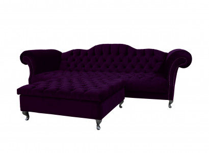 Chesterfield Sofa Polster Designer Canapéen Sofas Garnitur Canapé SLIII Sofa №52