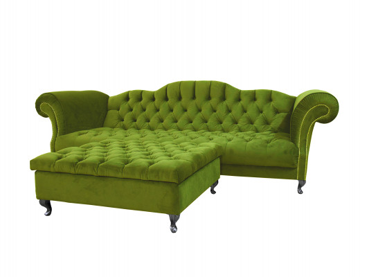 Chesterfield Sofa Polster Designer Canapéen Sofas Garnitur Canapé SLIII Sofa №57