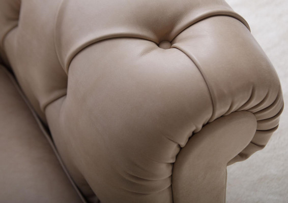 Sofagarnitur Gepolstert Couch Sofa Klassesch Chesterfield 3-Sëtzer Sofae Washington