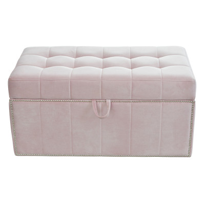Hocker Fousshocker Ottoman Sëtzocker Sëtzpouf Wunnzëmmer Designer Koffer