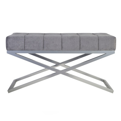 Hocker Fousshocker Ottoman Sëtzocker Sëtzpouf Wunnenzëmmer Designer Pufa LX