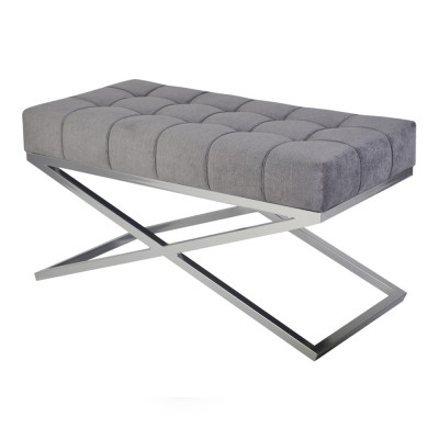 Hocker Fousshocker Ottoman Sëtzocker Sëtzpouf Wunnenzëmmer Designer Pufa LX