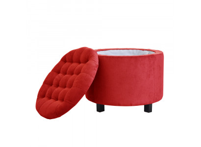 Hocker Fousshocker Ottoman Sëtzocker Sëtzpouf Wunnzëmmer Designer Solano