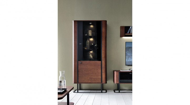 Vitrinne Akteschaf Schaf Vitrinnen Büro Héichschaf Wunnzëmmer Regal