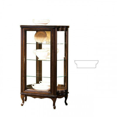 Klassesch Vitrine Schaf Italienesch Miwwelen Vitrineschaf Vitrinnen Nei WW3-4