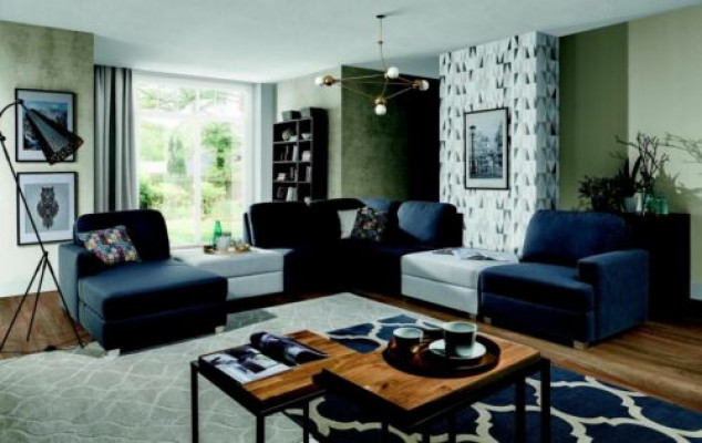 Ecksofa Elementer Sëtzplaz Couch Polster Fräi Stellbar Sofa Couchen Polster