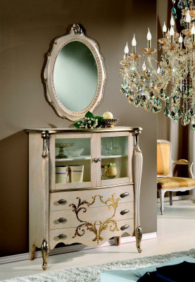 Kommode Sideboard Schaf Regal Italienesch Miwwelen Barock Rokoko Regal Schief