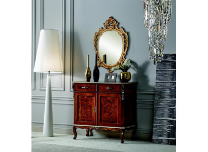 Designer Holz Italienesch Miwwelen Design Miwwel Stil Barock 2tlg Kommode