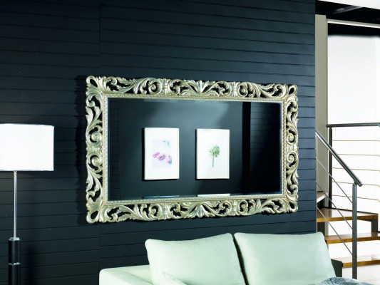 Luxuriéis Design Wandspigel Spigel Antik Vintage Barock Rokoko Massiv Barock Rokoko Nei