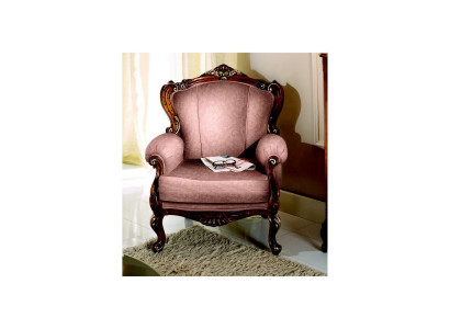 Deier Designer Luxus Barock Rosa Sëtz Italiensch Holz Wunnzëmmer Miwwelen Nei