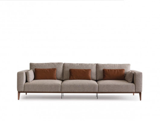 Wunnzëmmer 4 Sofa Sëtzer Design Miwwelen Couch Sofa Couchen Luxus