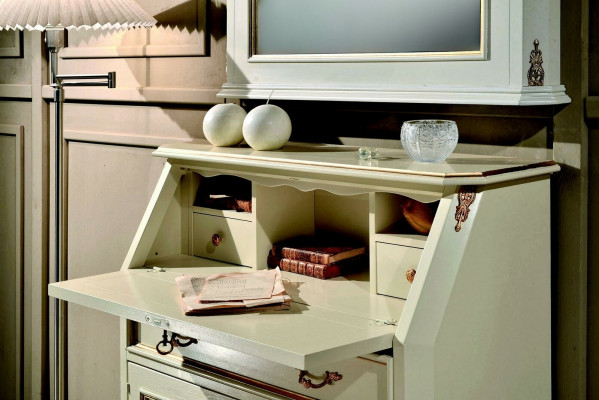 Design Schaf Luxus Sekretär Schiefert Anriichte Kommoud Schreifdësch Dësch Italienesch