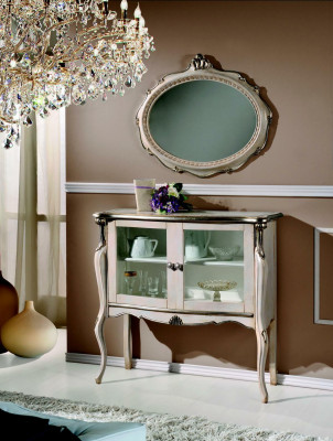 Wunnzëmmer Italienesch Miwwelen Klassesch Barock Kommode Holz Sideboard