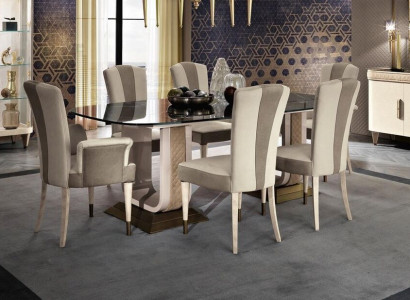 Ariichtung Dëscher Aarbechtsplack an Marmoroptik Nei Luxus Italieneschen Design