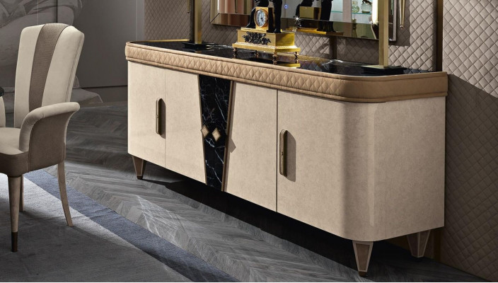 Kommode Anrichte Sideboard Beige Sideboards Massivholz Schaf Miwwelen Kommoden