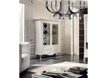 Luxus Schaufenster Vitrine Vitrinen Glas Schaf Stil Italien Modern Design Holz
