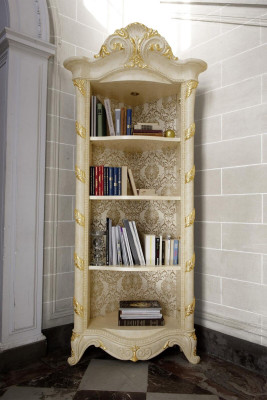 Klassesche Schaf Bücherschaaf Holz Neit Bicherregal Vitrin Vitrinenschaf.