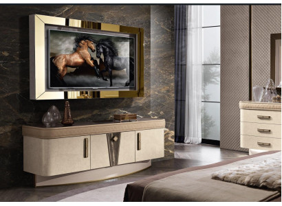 Set Modern Wunnwand Kommode RTV Wunnzëmmer Wunnwänn Wunnzëmmer Set TV-Rahmen