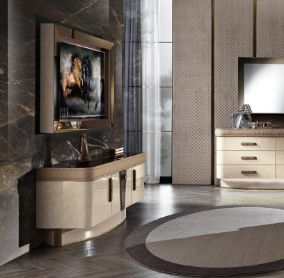 Set Modern Wunnwand Kommode RTV Wunnzëmmer Wunnwänn Wunnzëmmer Set TV-Rahmen