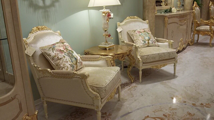 Een-Seeter Troun Een-Seeter Italienesche Stil Designer Miwwelen Relax Club Neie Fauteuil