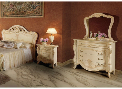Design Miwwel Schaf Grupp Nei Luxus 2tlg Kommode Spigel Holz Set Klassesch