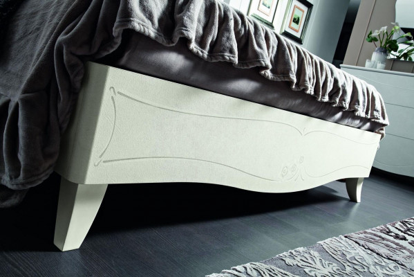 Klassesch Bett Luxus Better Chesterfield Miwwelen Schlofkummer Barock Hotel Stoff