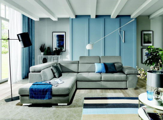 Eckguert Sofa Landschaft Sofa Canapé Polster Eck Sofas Garnitur Stoff Designer