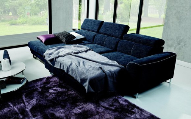Stoff Canapé Couch Polster Eck Design Garnitur Blo Wunnlandschaft Textil