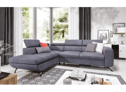 Moderne Schlofcouch Schlofsofa Bettfunktioun Sofa Couch Polstersëtz Garnitur Eck