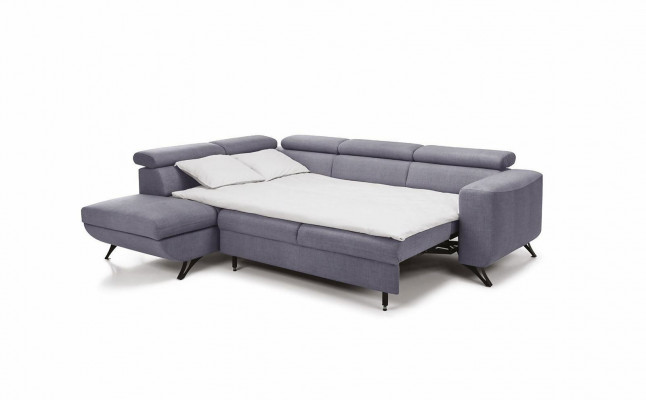 Moderne Schlofcouch Schlofsofa Bettfunktioun Sofa Couch Polstersëtz Garnitur Eck