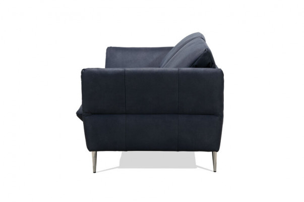 dräisëtzer 3-Sëtzer Sofa Wunnlandschaft Garnitur Stoft Polster Couch Design nei
