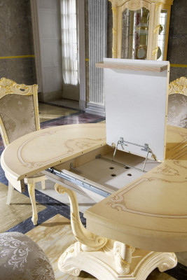 Dësch Design Holz Luxus Miwwelen Italien Iessdësch Holz Iessdëscher Iesszëmmer Dëscher