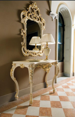 Konsolen Konsolentafel Konsole Sideboard Kommode Dësch Hall Italo-Miwwelen