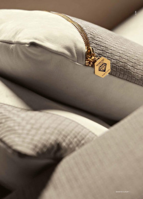 Sesselle Luxus Design Italienesch Miwwelen Stull Design Textil Wunnzëmmer Canapé Nei
