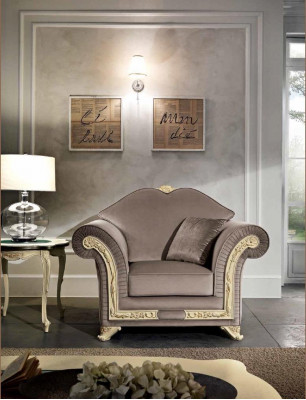 Sesel 1 Sëtz Wunnzëmmer Relax Design Miwwel Italienesch Ariichtung Italien